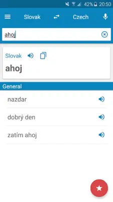 Slovak-Czech Dictionary android App screenshot 7